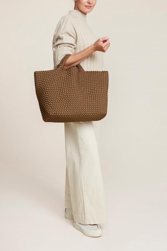 Naghedi St Barths Large Tote Mink-1
